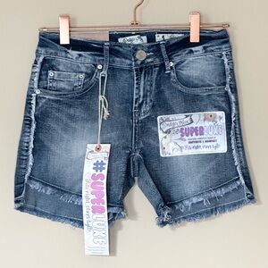 NWT Indigo Rein Forever Super Luxe Denim Jean Shorts
